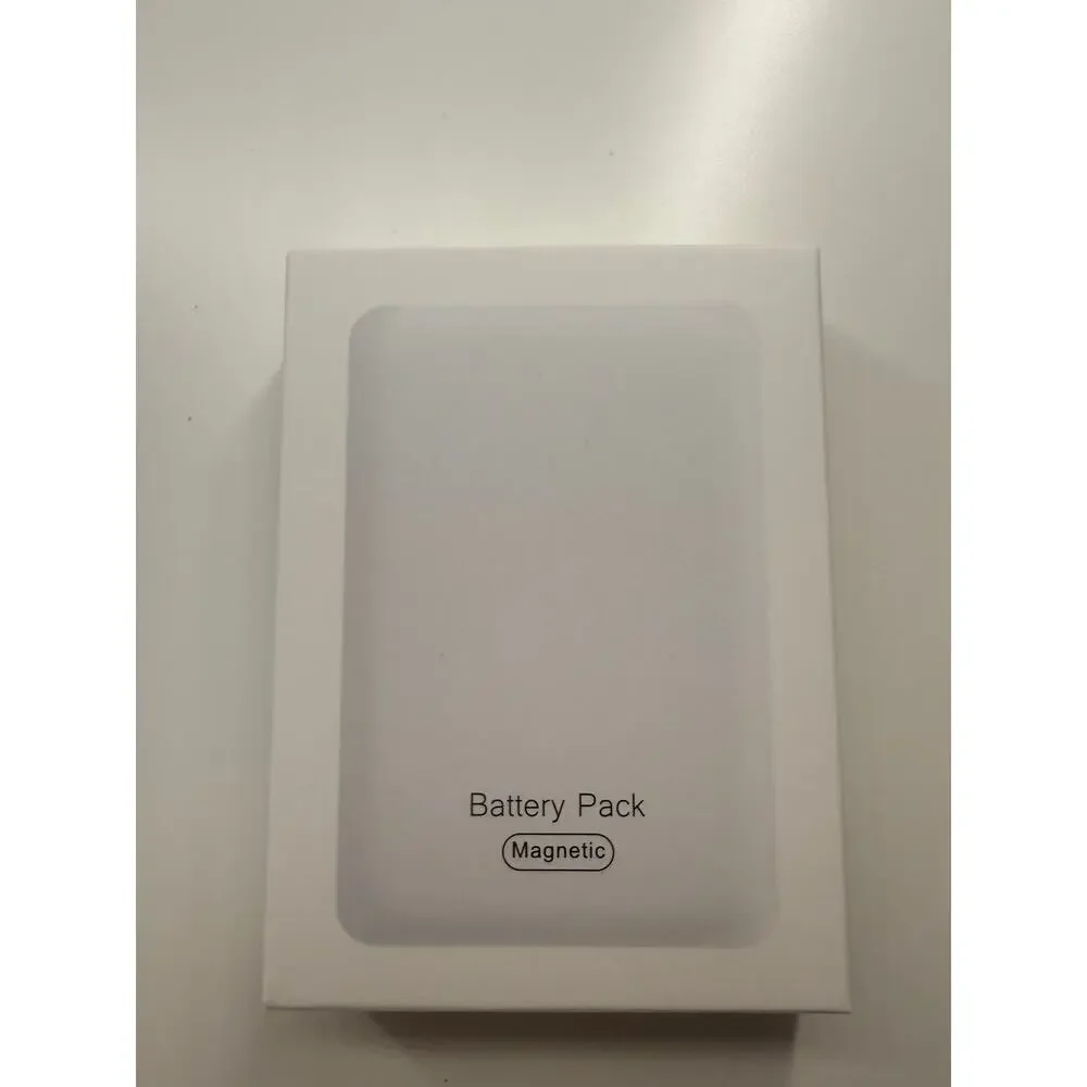 Magnetic Wireless Power Bank 5000mAh – Portable Fast Charging Battery Pack